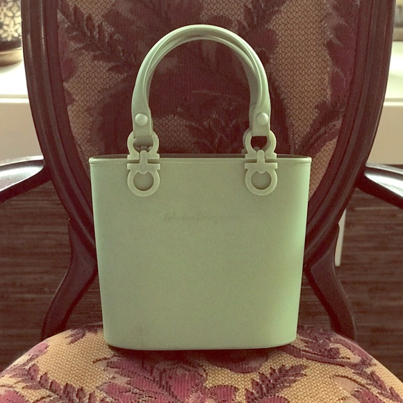 🔴🔵🔶✅ *sold *Rubber * Salvatore Ferragamo Bag* - Picture 2 of 6